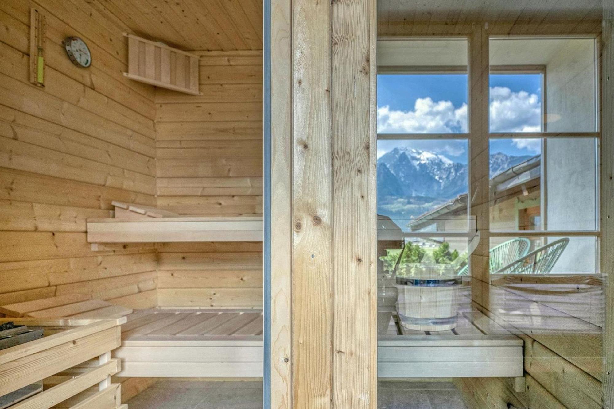 Chaletwohnung Weitblick Mit Wellnessbereich Schonau am Konigssee Bagian luar foto